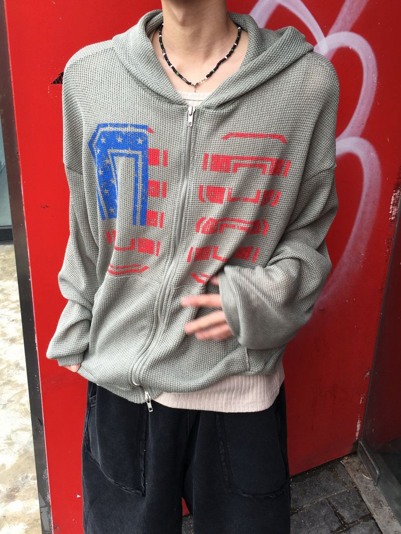 Tet 08 Knit Zip-up Hoodie 3C