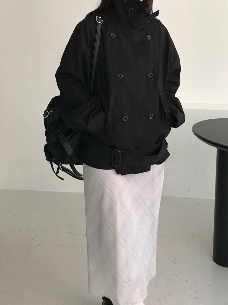 Root Short Trench Jacket (3 colors)