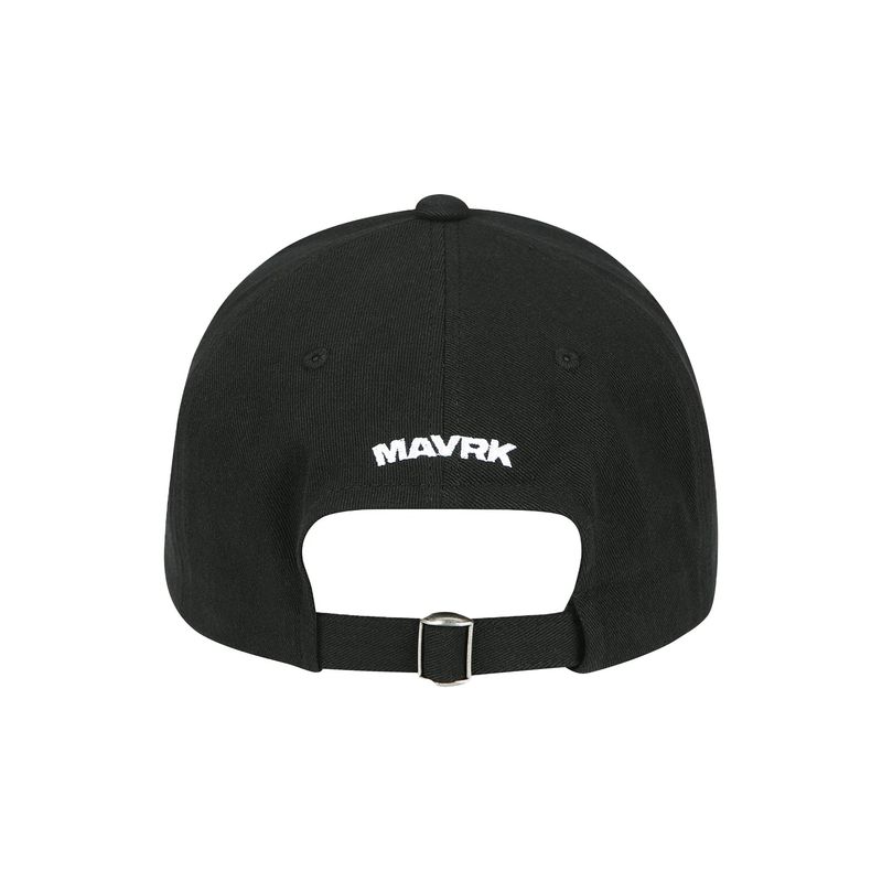 M-30 White Heart Logo Cap Black