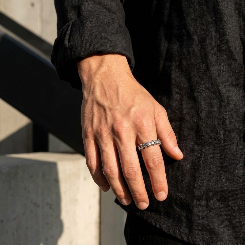 FADE MEET（フェードミート）の「Cold Flame Knot Ring（Accessories）」