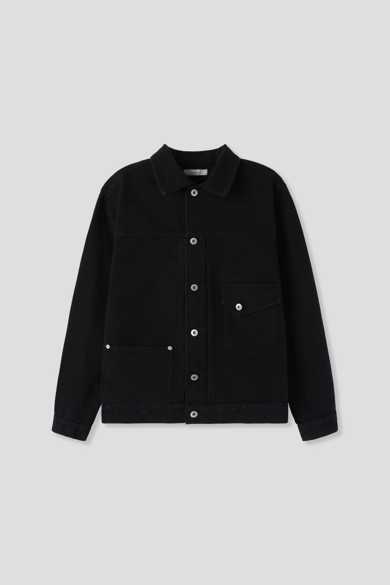 Lowell cotton trucker jacket