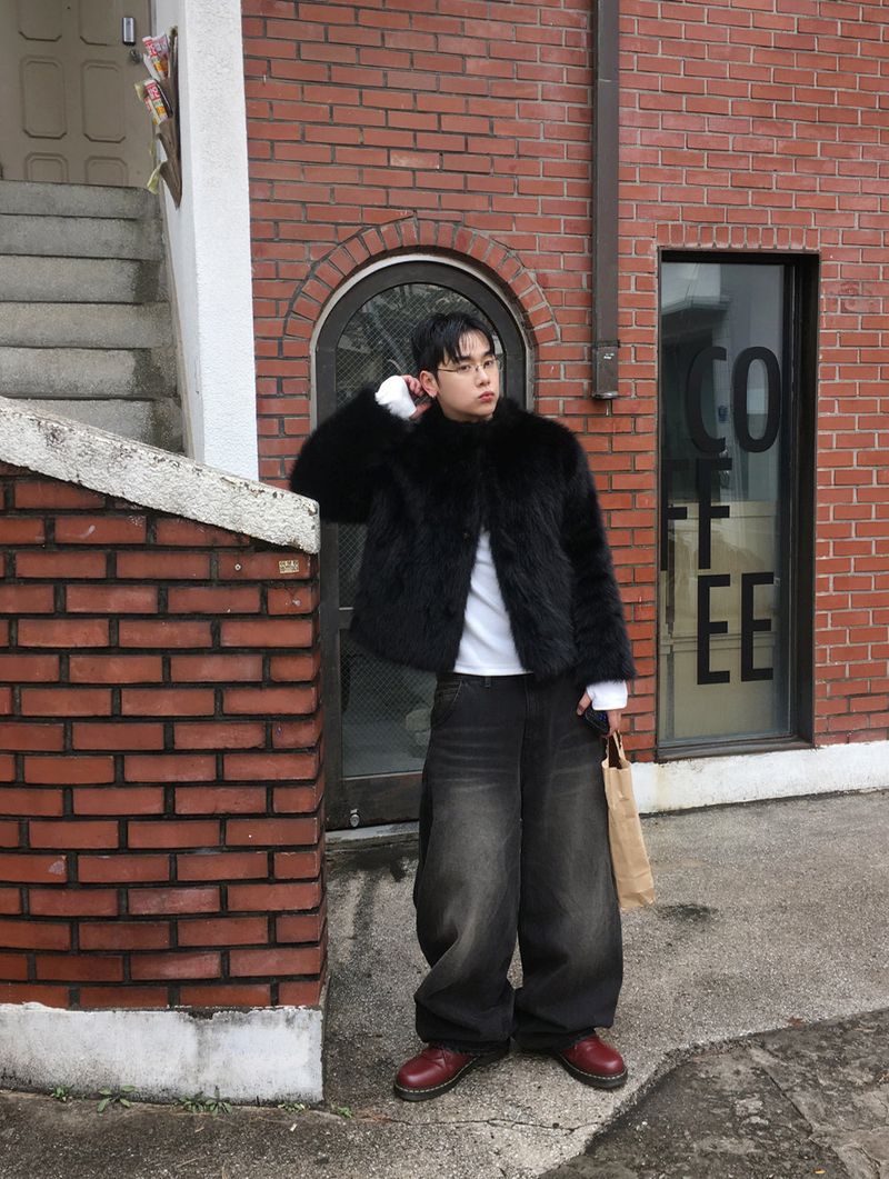 No.1530 O fur snap JK