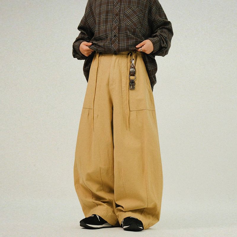 SEMIKAJI(セミカジ)の「LF Cotton Wide Balloon Pants(Pants)」