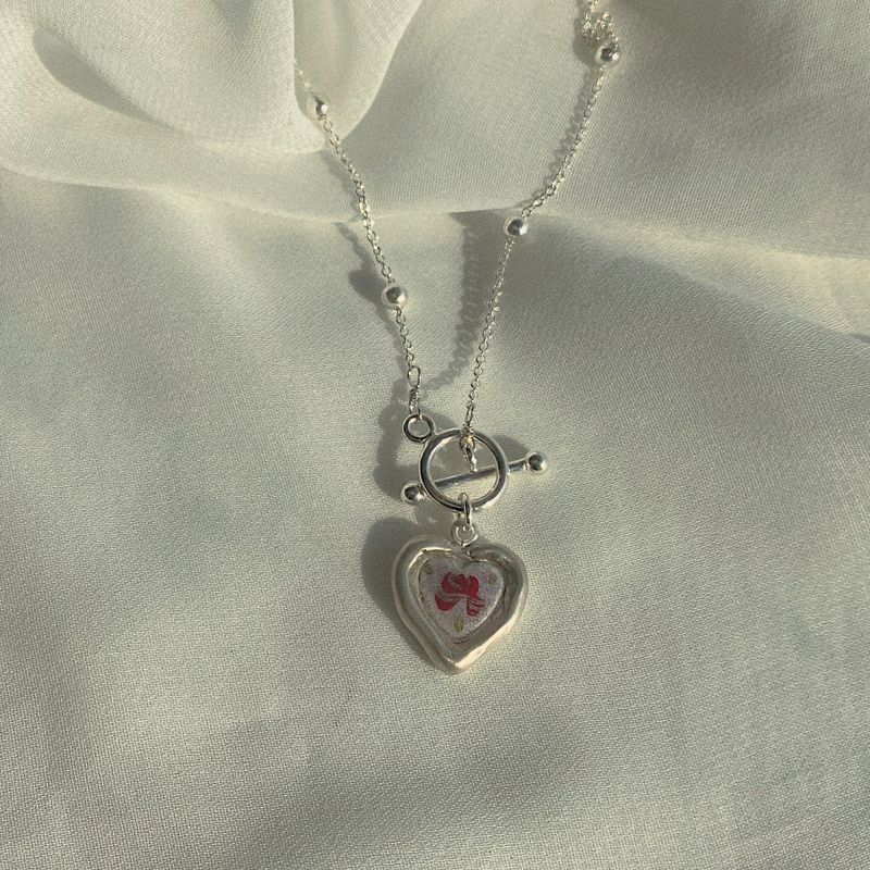 Stamp necklace