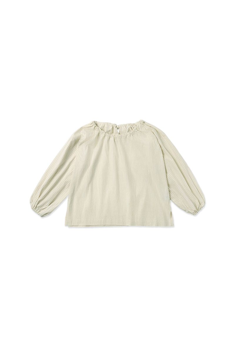 Bare stripe blouse_cream