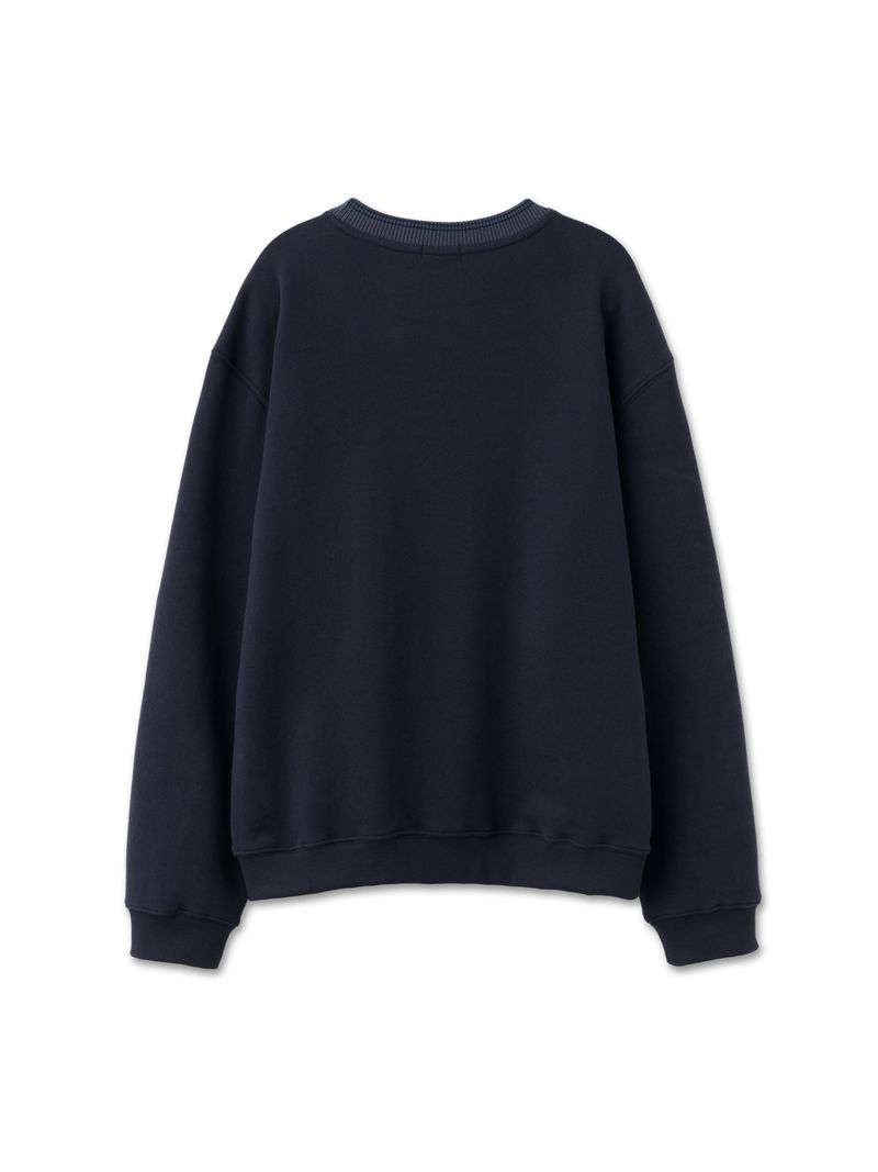 drawing artwork sweatshirt [navy]