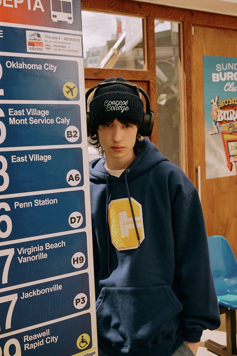 Soft Angora Navy Beanie [Unisex]