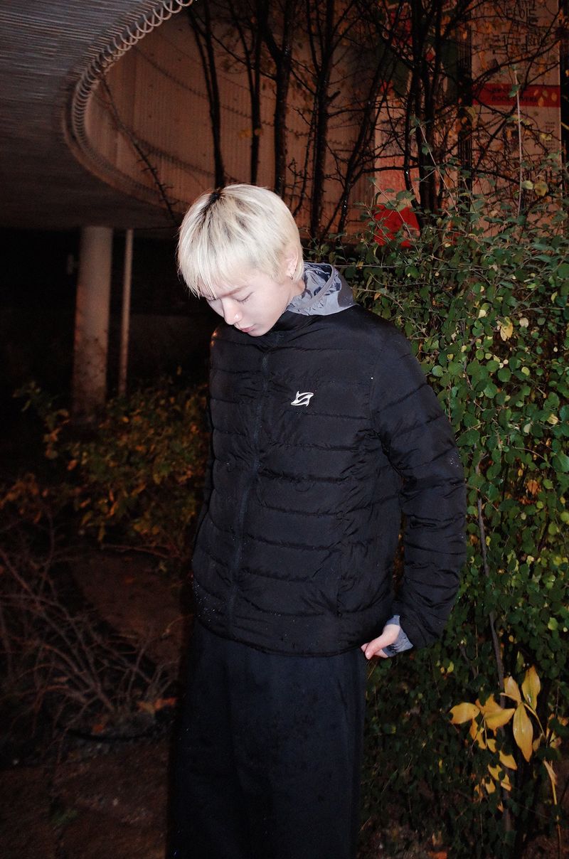 BP2 DISORDER（ビーピートゥーディスオーダー）の「 Symbol Logo Puffer Jacket Black（Jackets/Outerwear）」