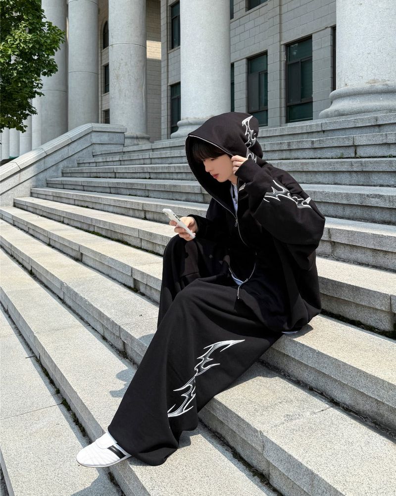 Nemesis Chrome Hood Zip-Up