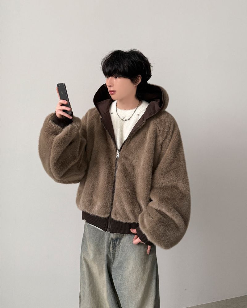 YOURNUS（ユアナス）の「Melo Reversible Hood Jumper（Jackets/Outerwear）」