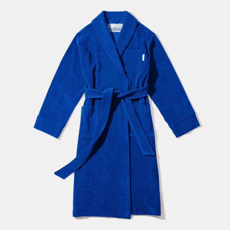 COMFY TERRY ROBE SETS_BLUE