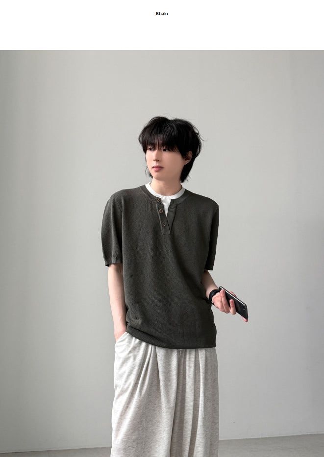 Neuron Layered Half Knit