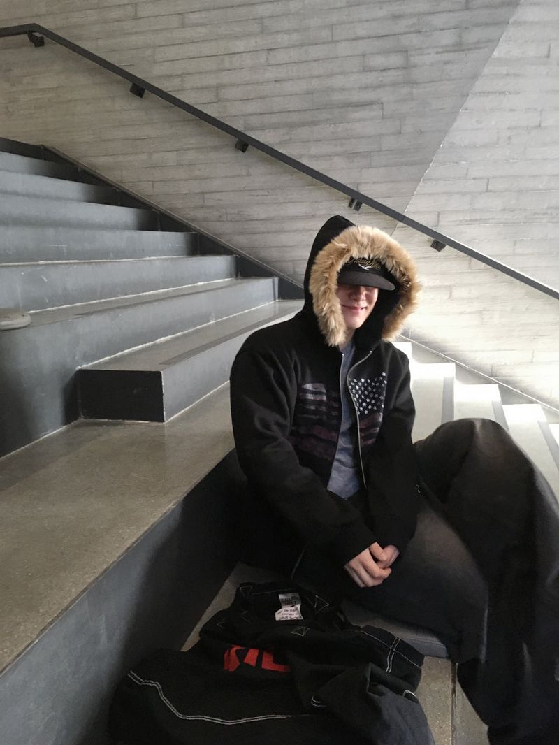 No.1533 AF fur hood ZIP-UP
