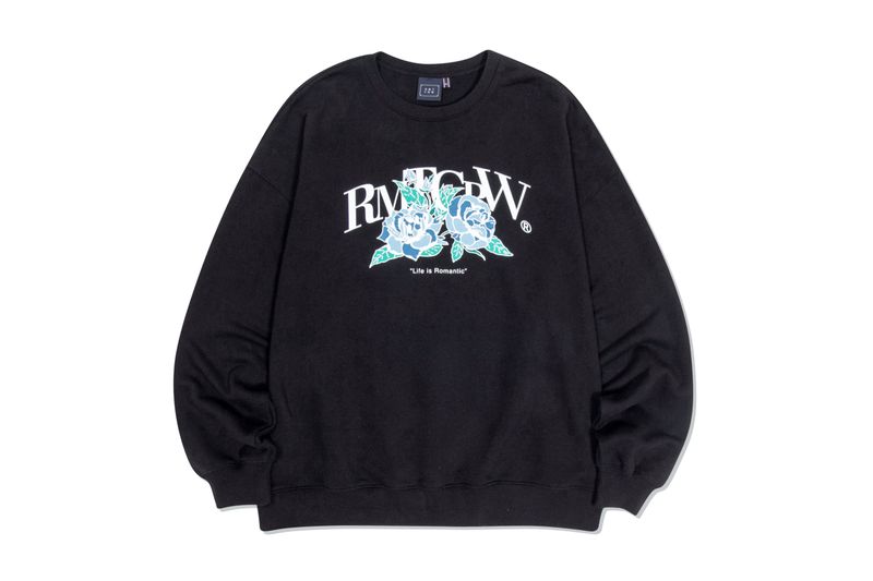 BLUE ROSE CREWNECK