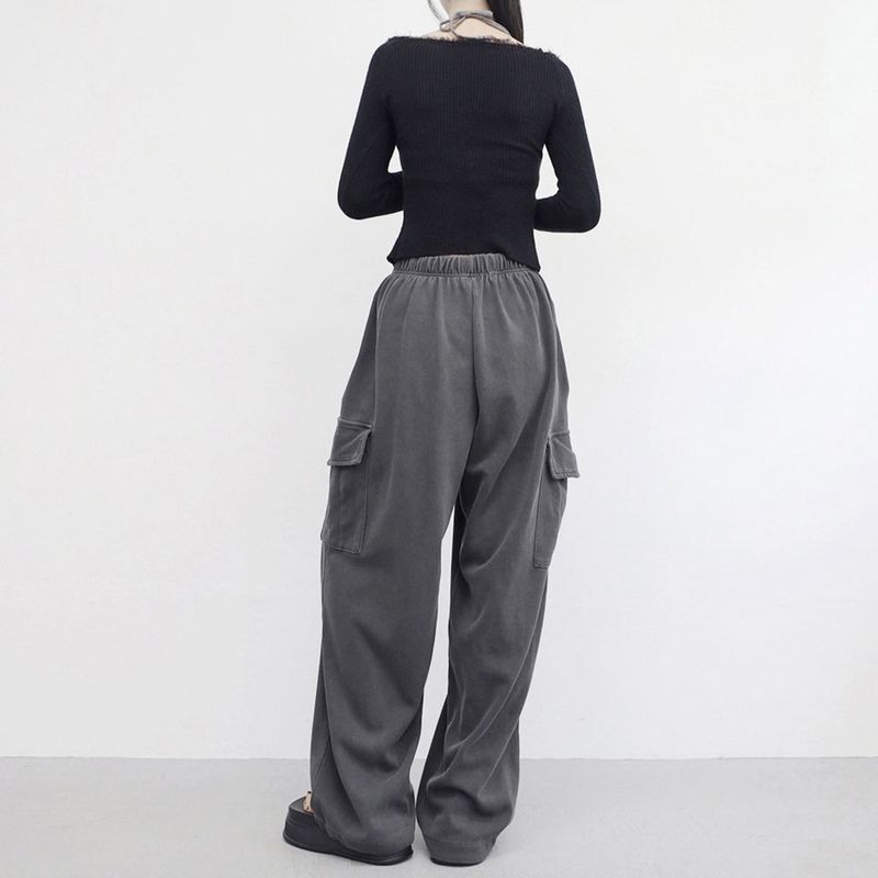 (Unisex) LeCia Cargo String Pants