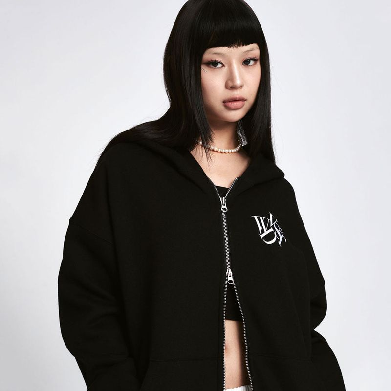 22 Logo Hood Zip-up [2 Color]