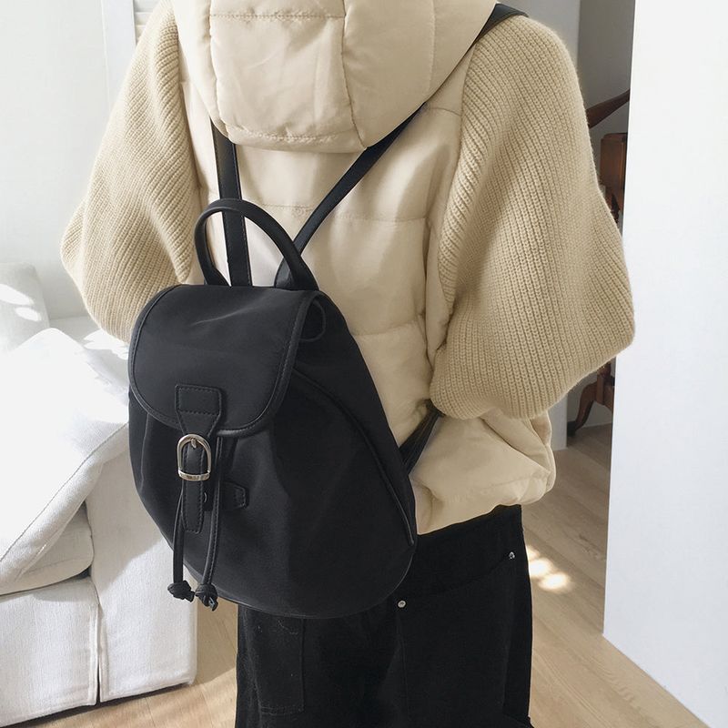 Takyo belt bucket nylon backpack
