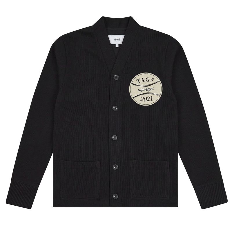  ROUX BASE UNIFORM CARDIGAN (BLACK)