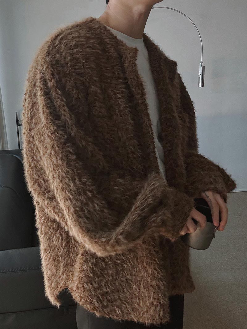 ASCLO Cloud Fur Cardigan (4color)