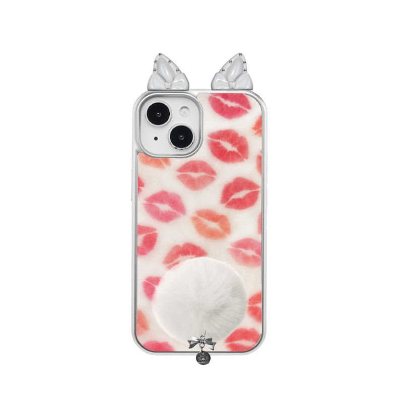 ODDiTEETH(オディティース)の「Naughty Kitty Case (Kiss)(Smartphone Accessories)」