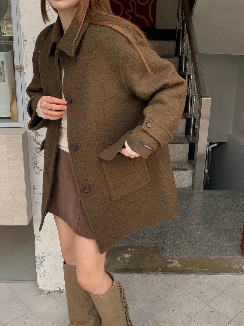 [MADE] BUTTERLIN WOOL ALPACA HANDMADE COAT