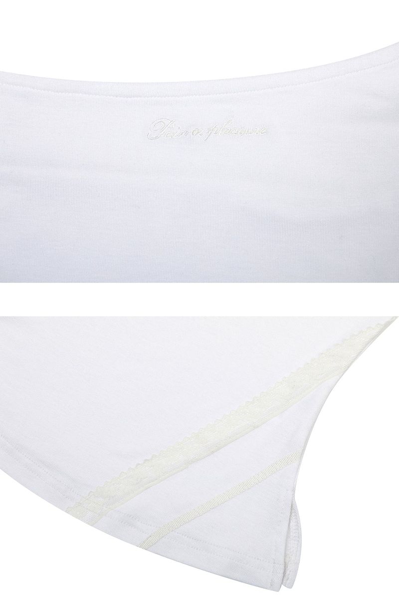 ANGEL STRAP TOP white