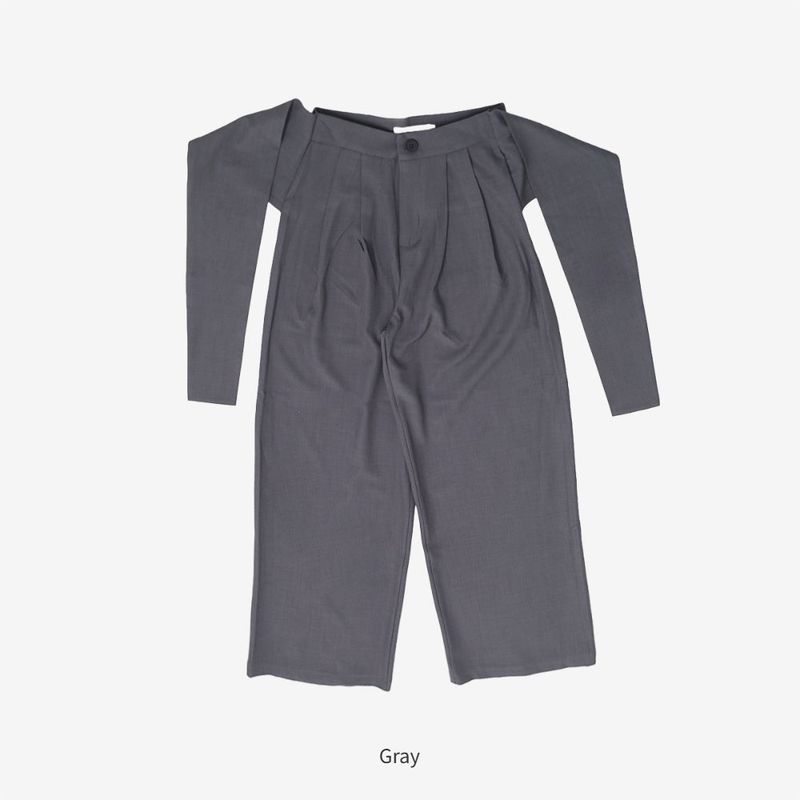 Gelle knot wide pants