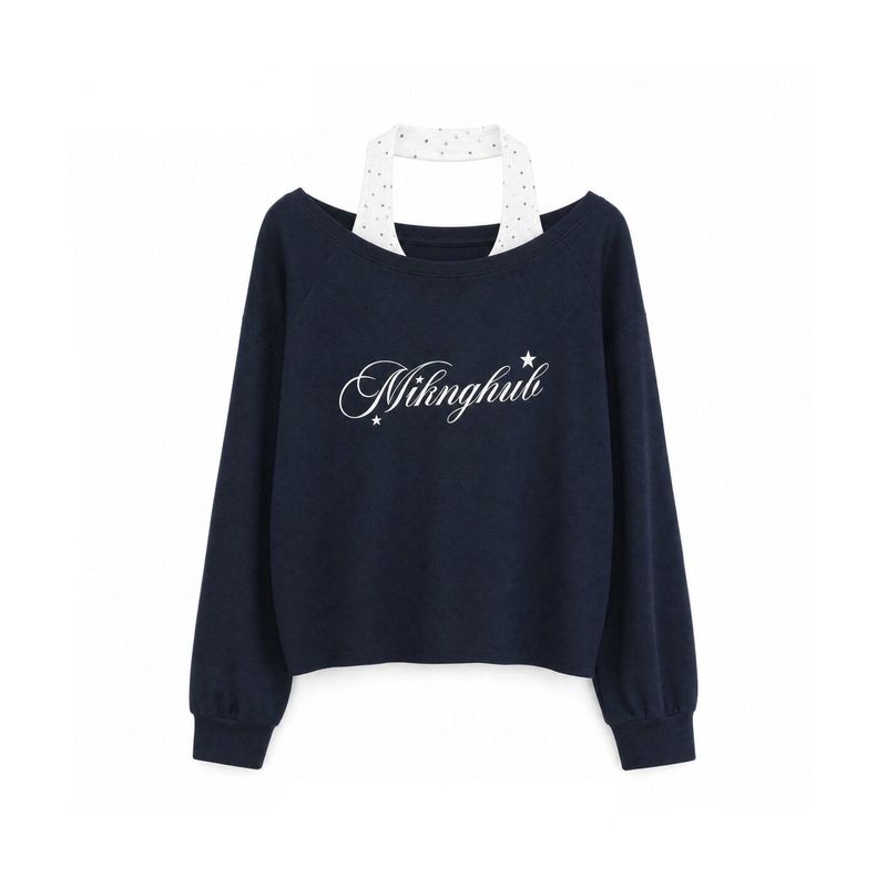 Arielle Star Layered Sweatshirt