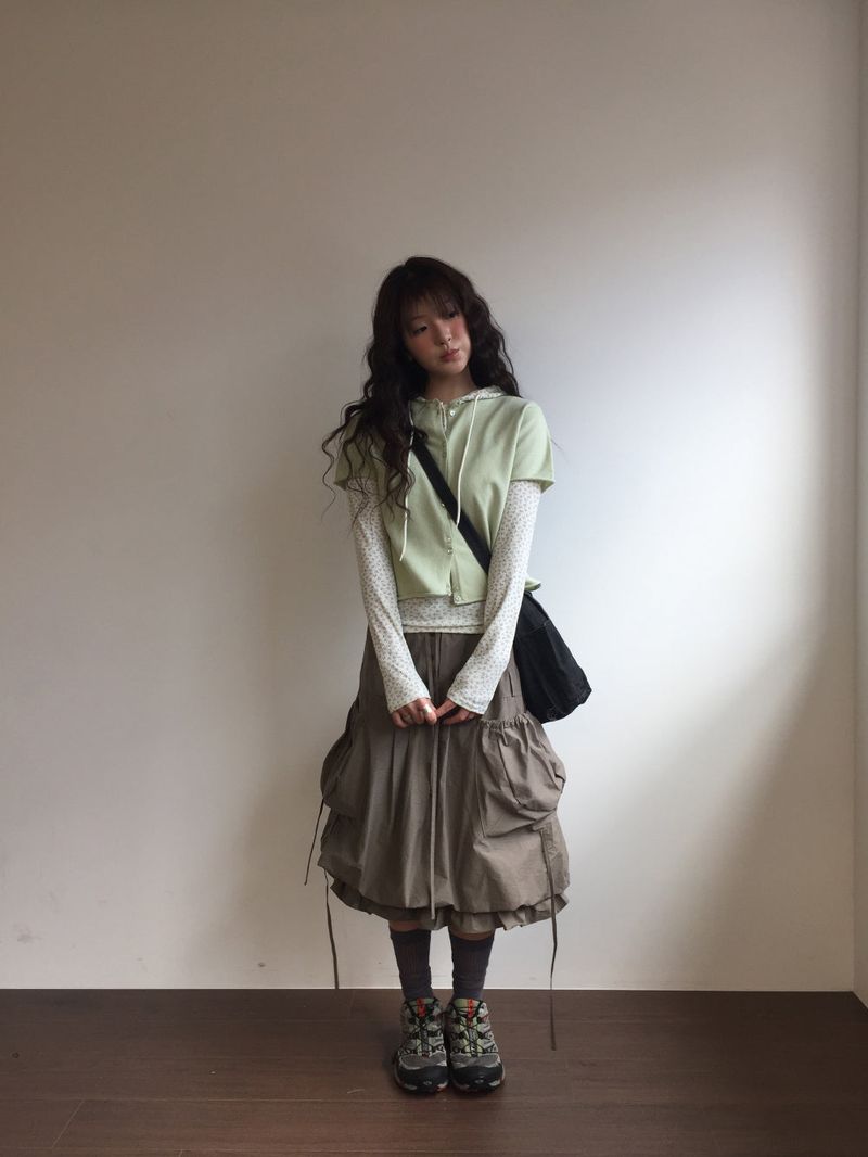 DUGGY(ダギー)の「Serena Balloon Midi Skirt (3color)(Skirts)」