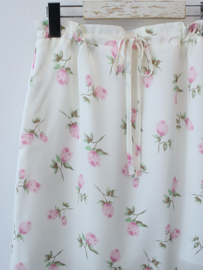 rozy satin skirt 