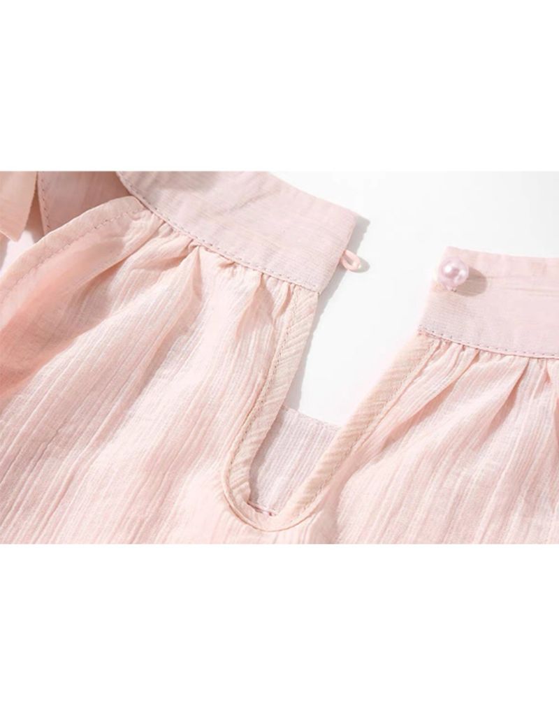 Liber Halterneck Sleeveless Long Dress Pink
