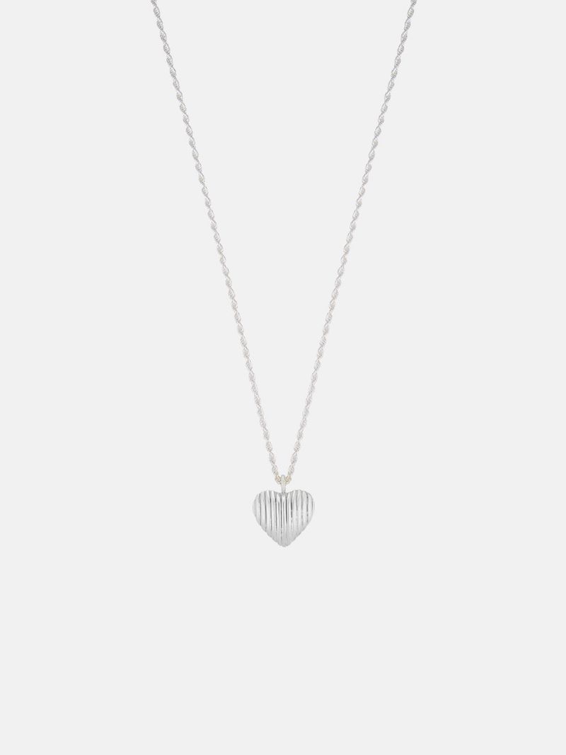heart shell silver925 necklace natural SV