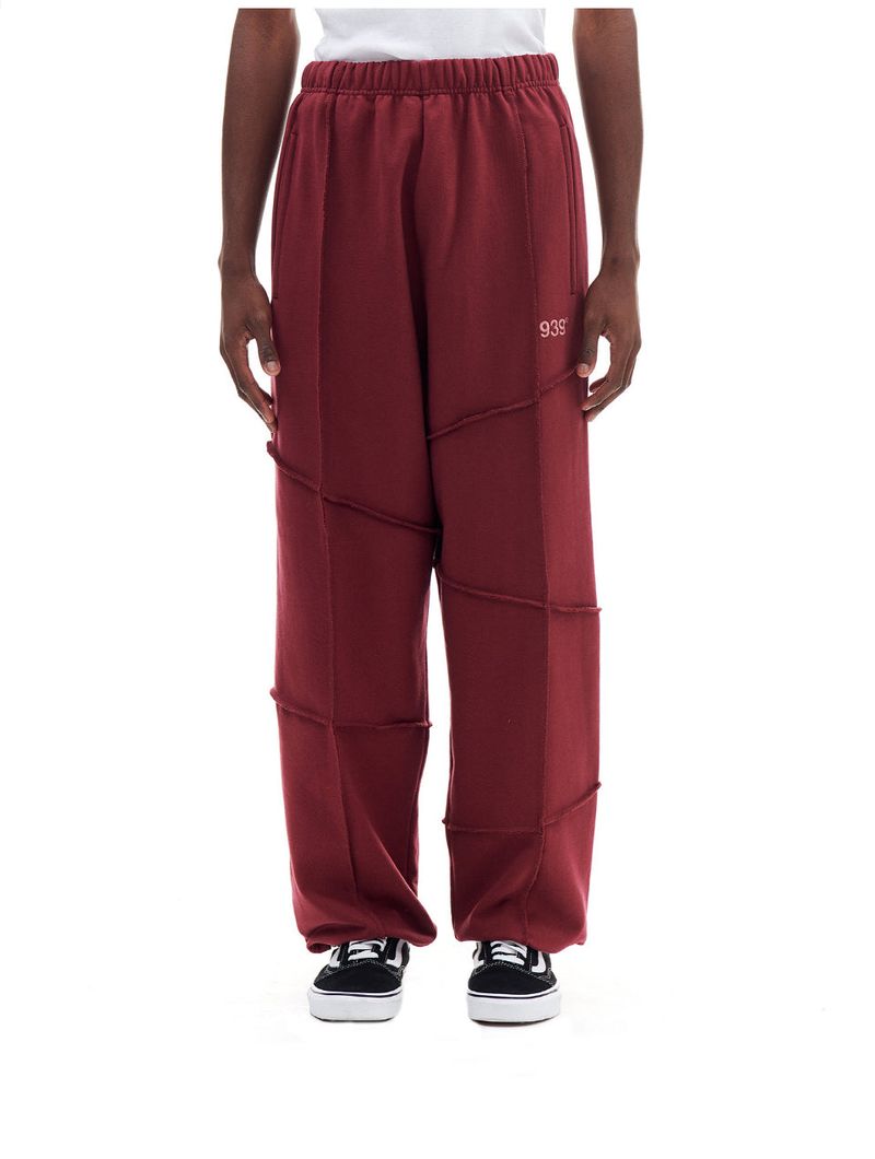 ARCHIVE BOLD(アーカイブボールド)の「LINE STITCH SWEAT PANTS (BURGUNDY)(Pants)」