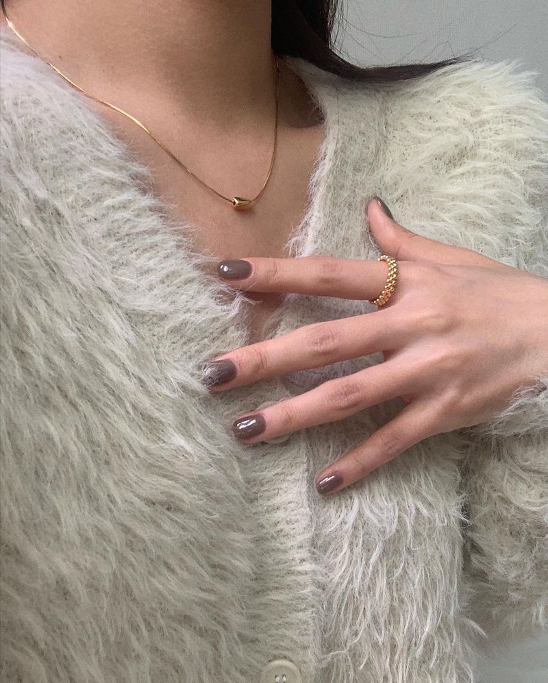  (silver925) シルキービーンネックレス *silver