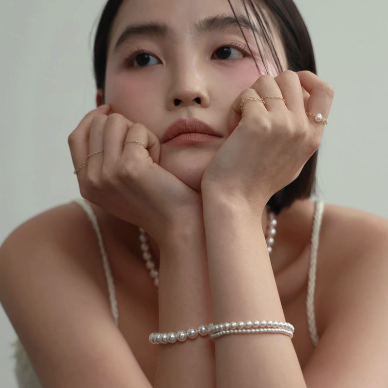 5mm パールブレスレット
