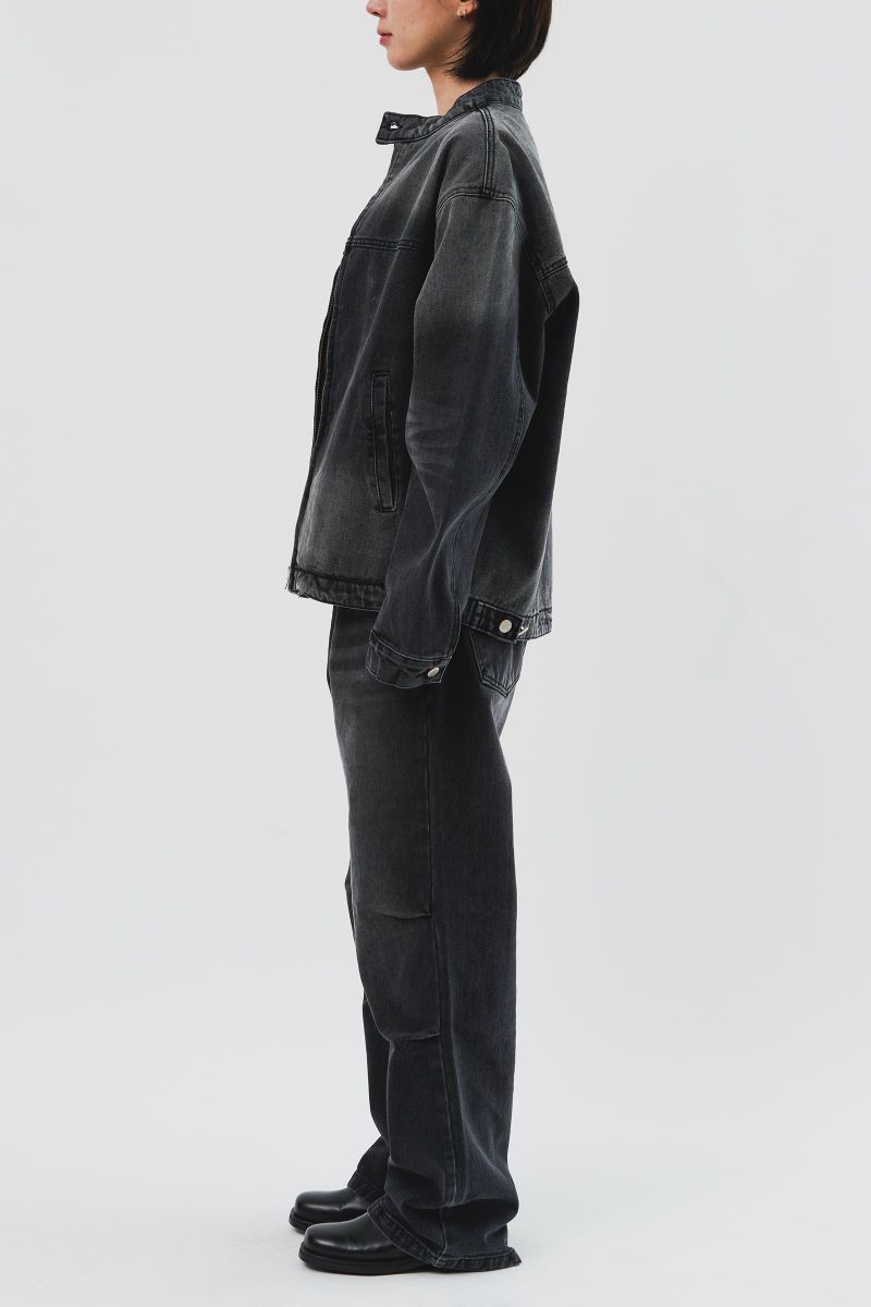 Anti Biker Denim Jacket (3color)