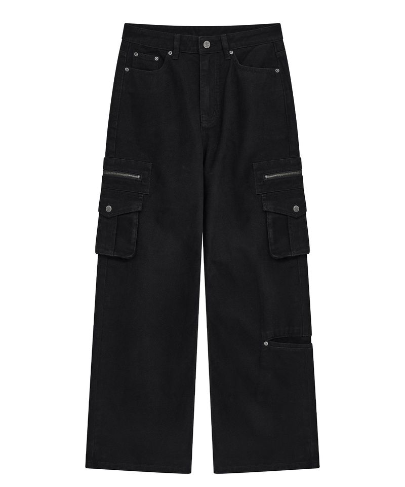 MIDNIGHT MOVE（ミッドナイトムーブ）の「ジップ ST パンツ (black)（パンツ）」