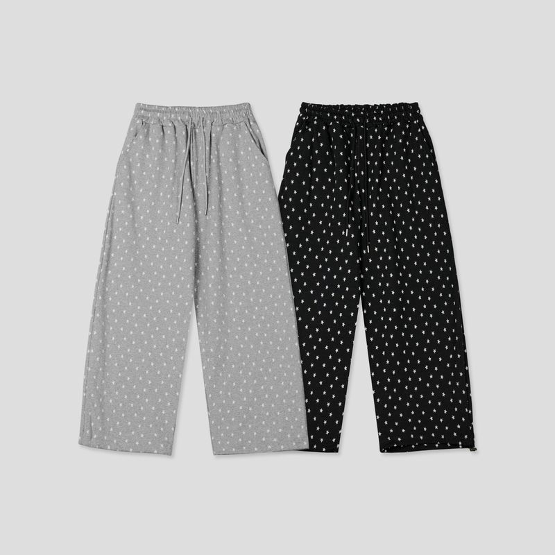 [SET] 97 Star Sweat Wide Pants (2c)
