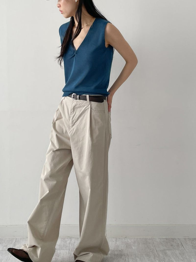 Volte V-Neck Knit Vest