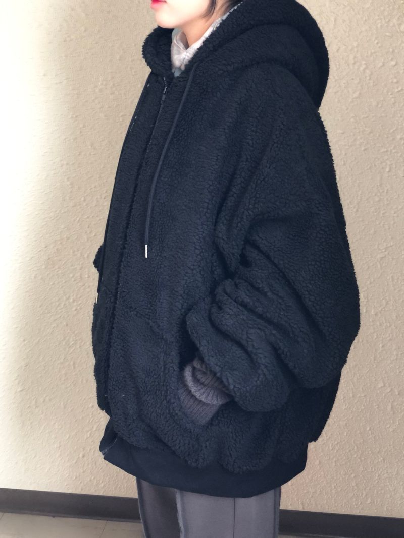 Pori hood zip-up