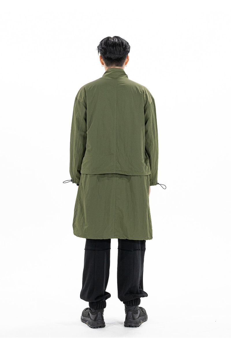 DETACHABLE NYLON COAT
