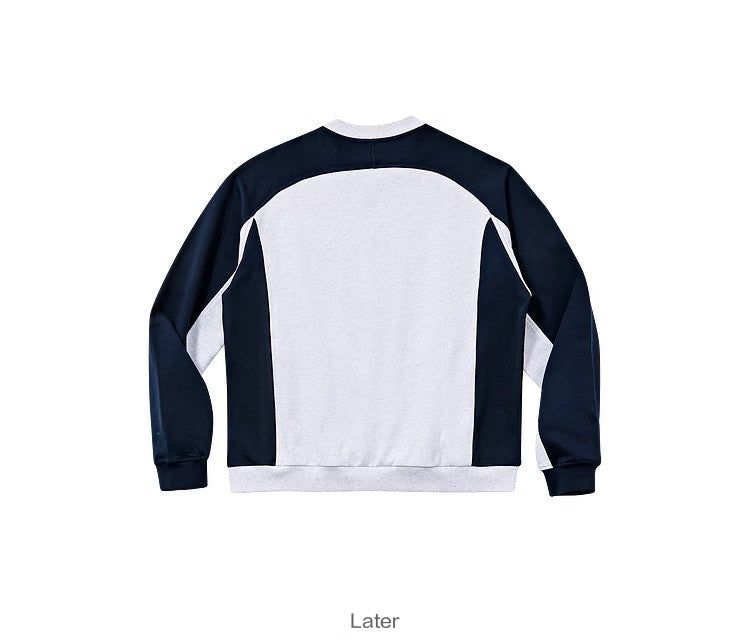FMACM Colorblocked Retro Crew Neck Sweatshirt