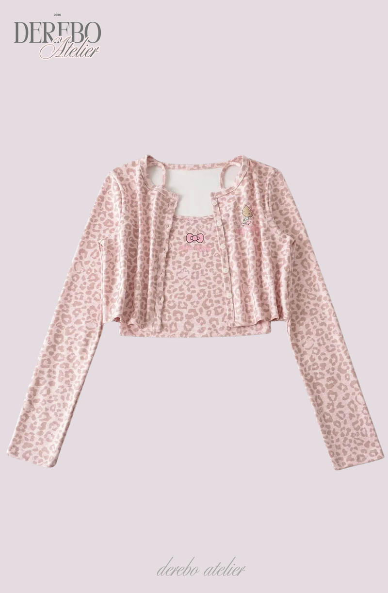 Mob Leopard Three-Piece Trading Set-up (SLEEVELESS TOP)