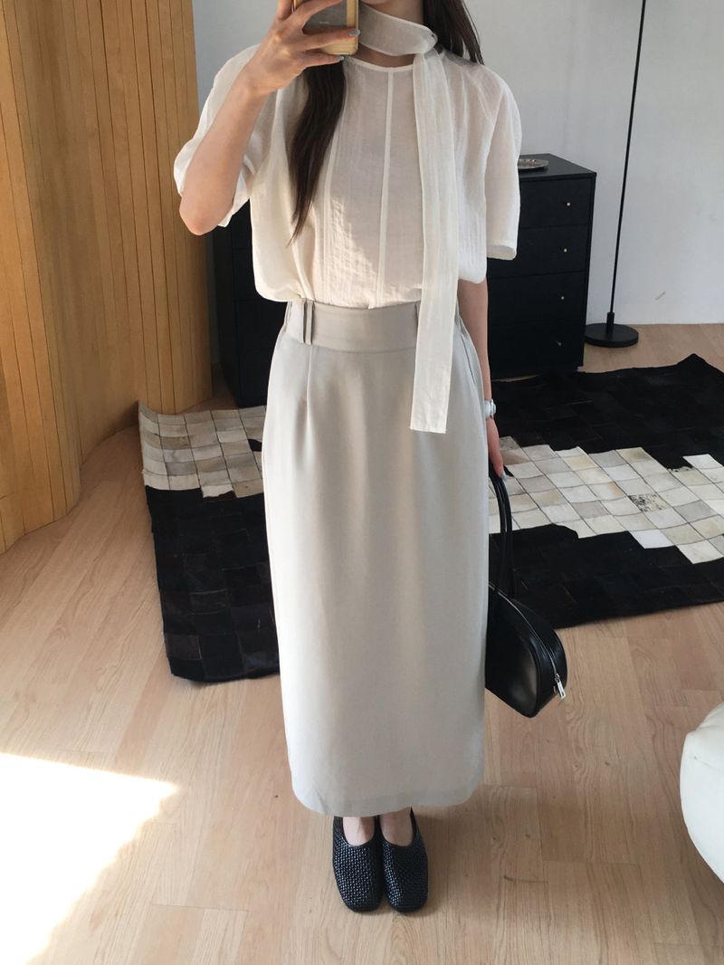 All day H long skirt
