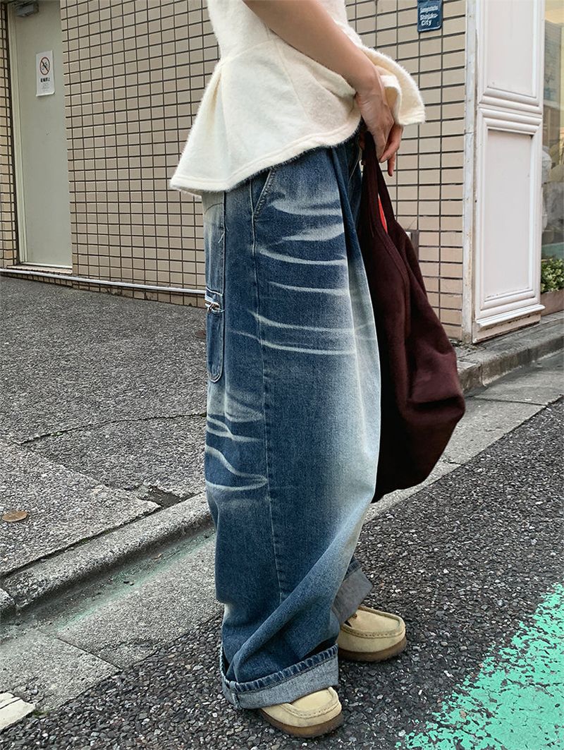 BACK POCKET MAXI JEANS (2C)