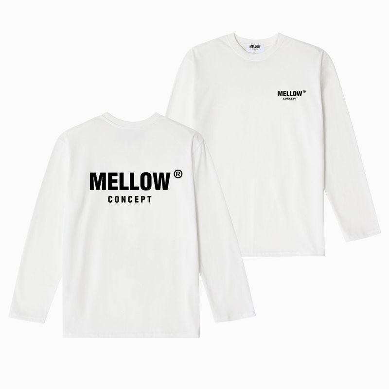mellowconcept（メロウコンセプト）の「MCT M03 White concept Basic longsleeve（Tops）」