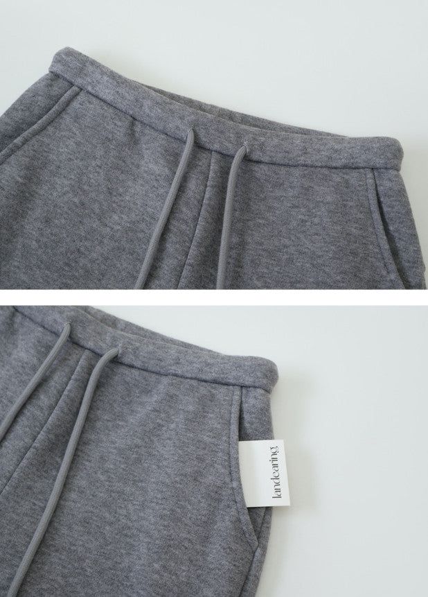 #Warm Fleece Bootcut Banding Pants (5color)