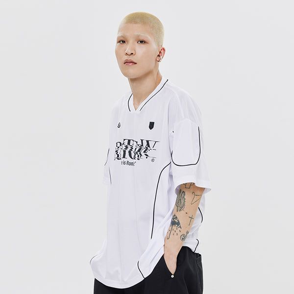 ROMANTIC CROWN(ロマンティッククラウン)の「PIPING SPORT JERSEY(Tops)」