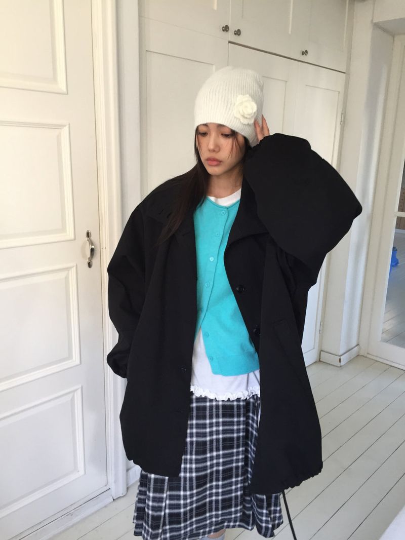 Engadin Round Cardigan (6Colors)