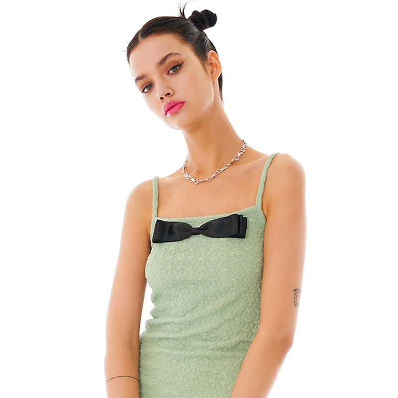 Ribbon Mini One-piece [Green]